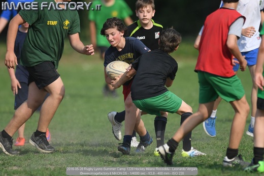 2016-05-28 Rugby Lyons Summer Camp 1228 Hockey Milano Rossoblu - Leonardo Vergani